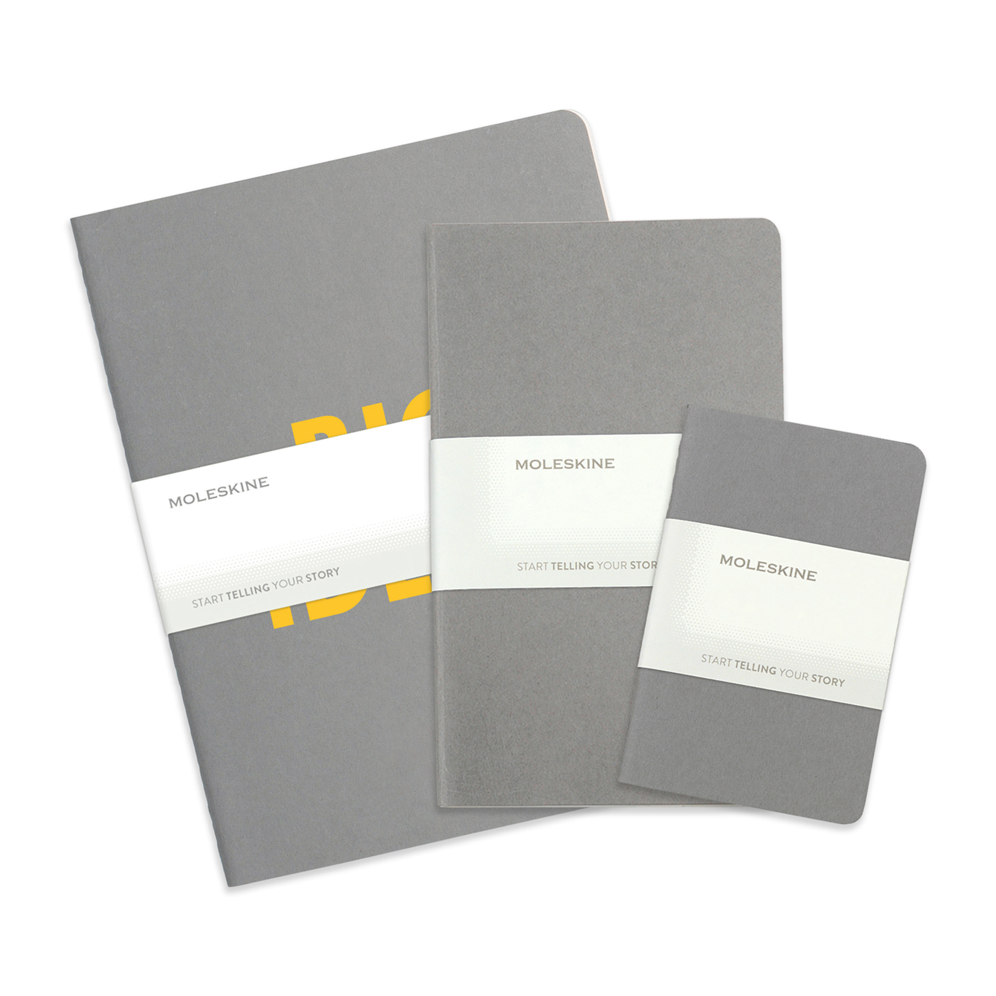 Moleskine® Assorted Size Cahier 3-Pack 1