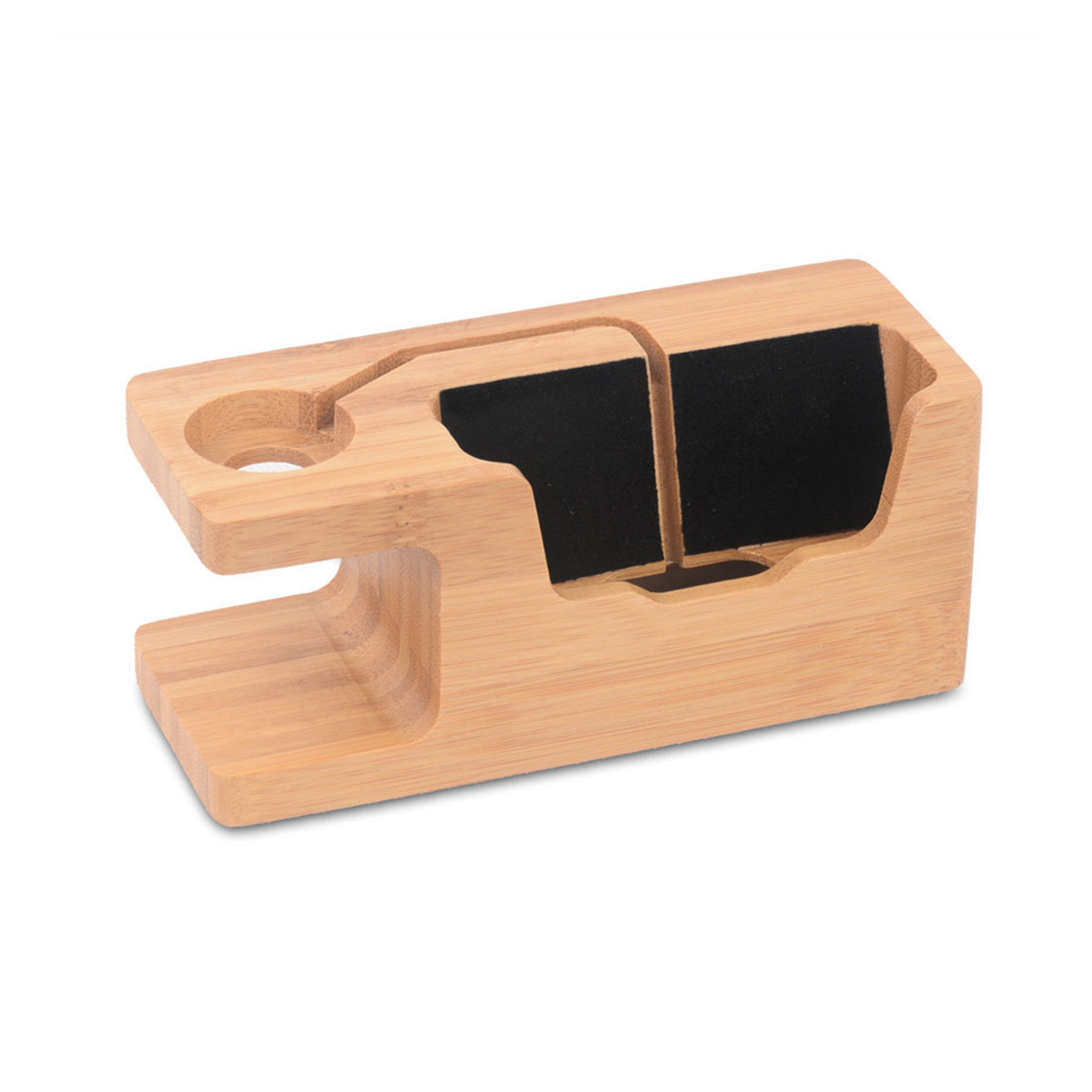 Bamboo Wood Charging Holder 3