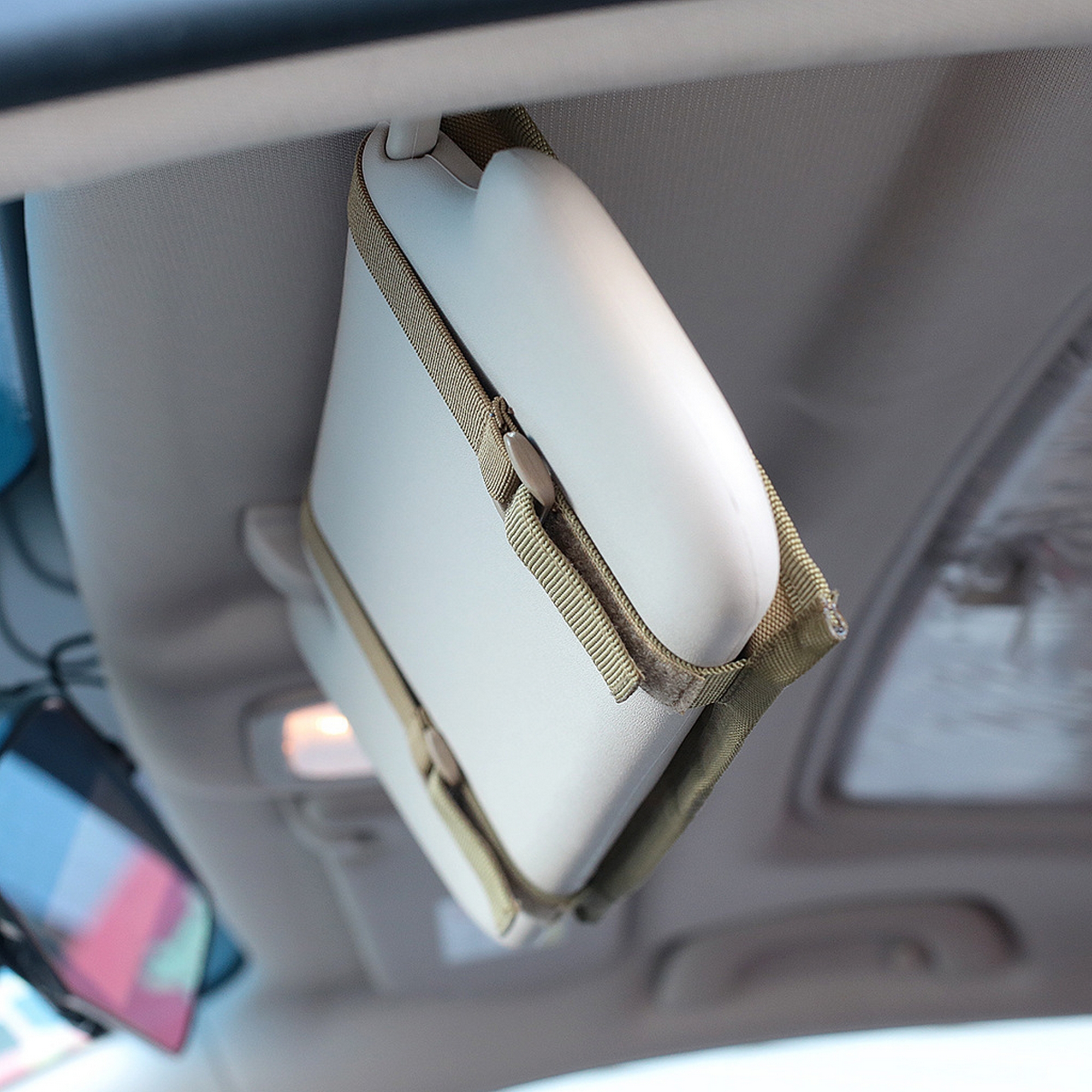Multifunctional Car Visor Cover Storage Bag 7