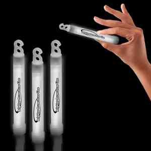 White 6" Premium Glow Light Stick 1