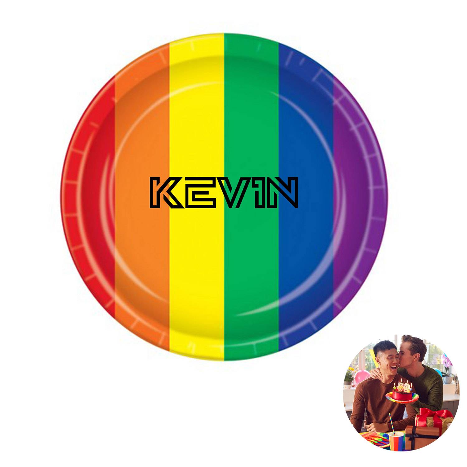 Rainbow Plates 2
