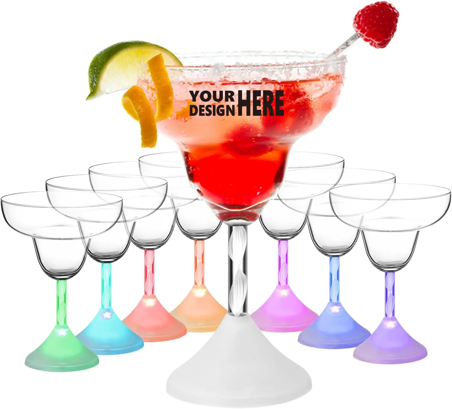 6Oz LED Cocktail Glasses 3