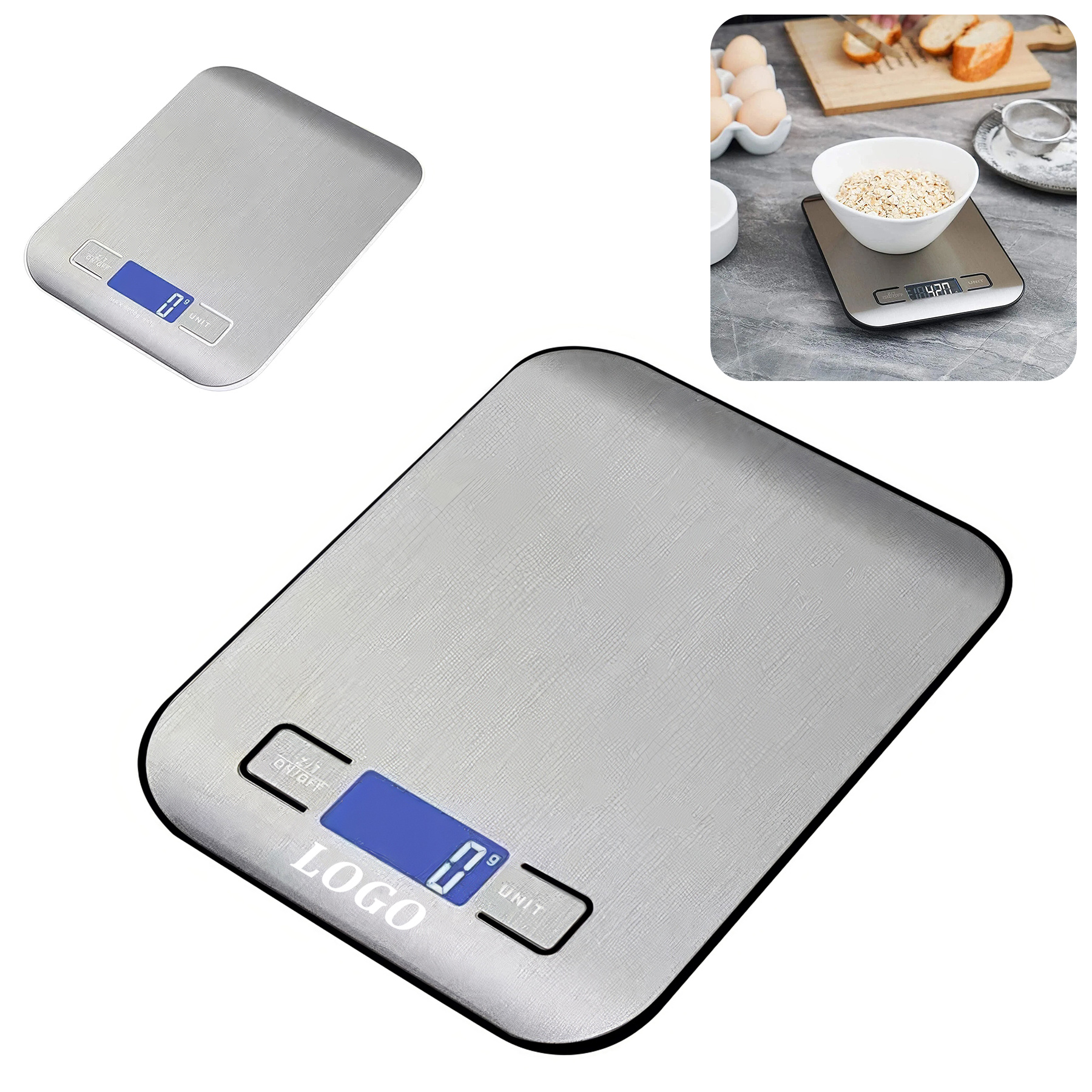 LCD Display Food Scale 3