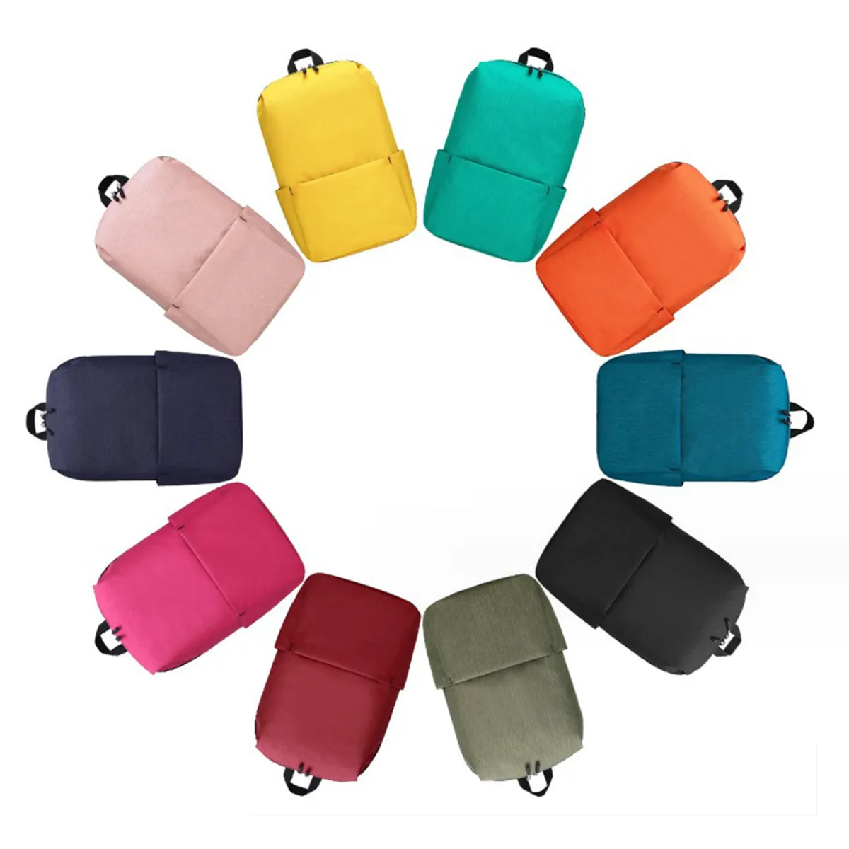 Fashion Casual Lightweight Travel Colorful Backpack 4