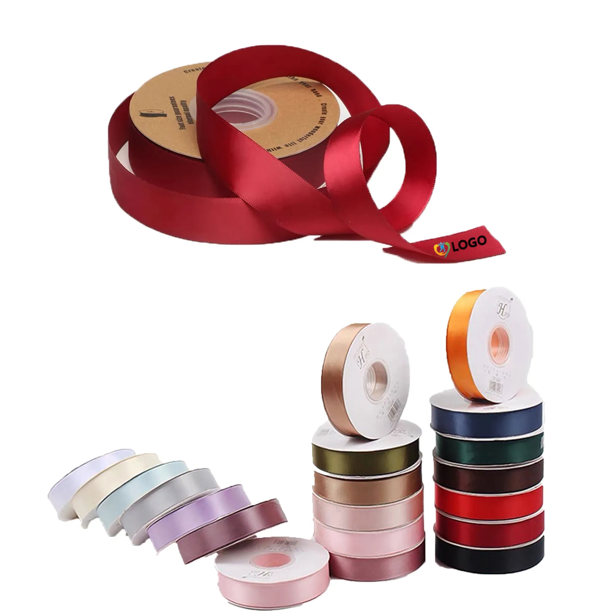 1 Inch Polyester Ribbon Roll 100 Yard 2