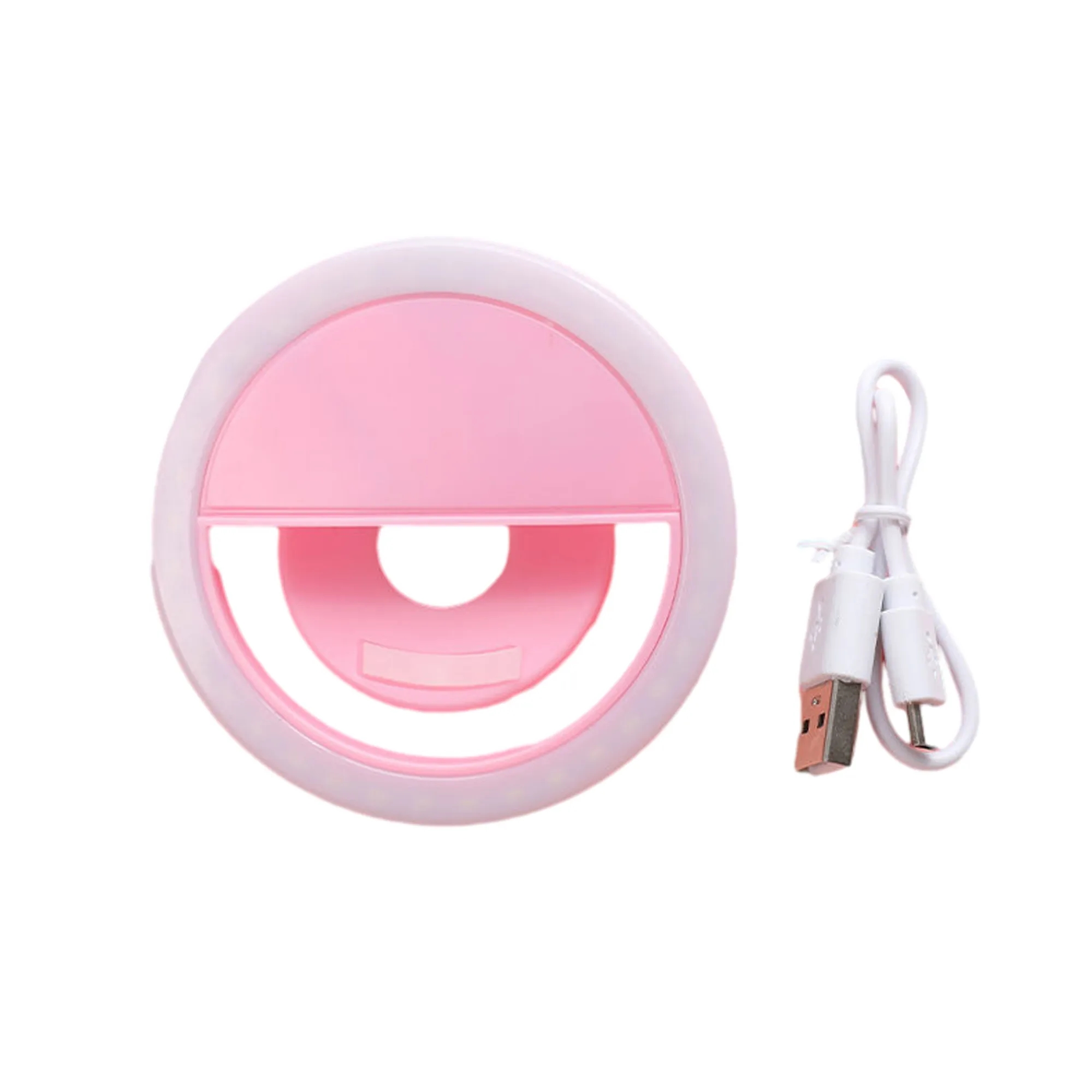 LED Clip On Rechargeable Selfie Ring Ligh 5