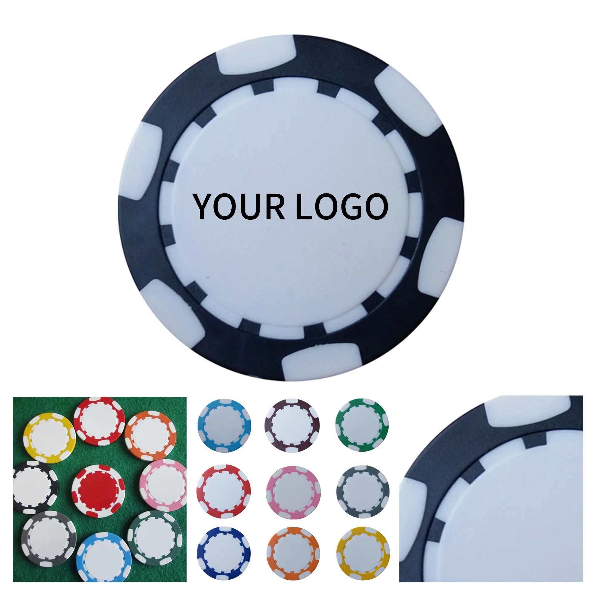 Casino Personal Logo Plastic Poker Chips Sets 1