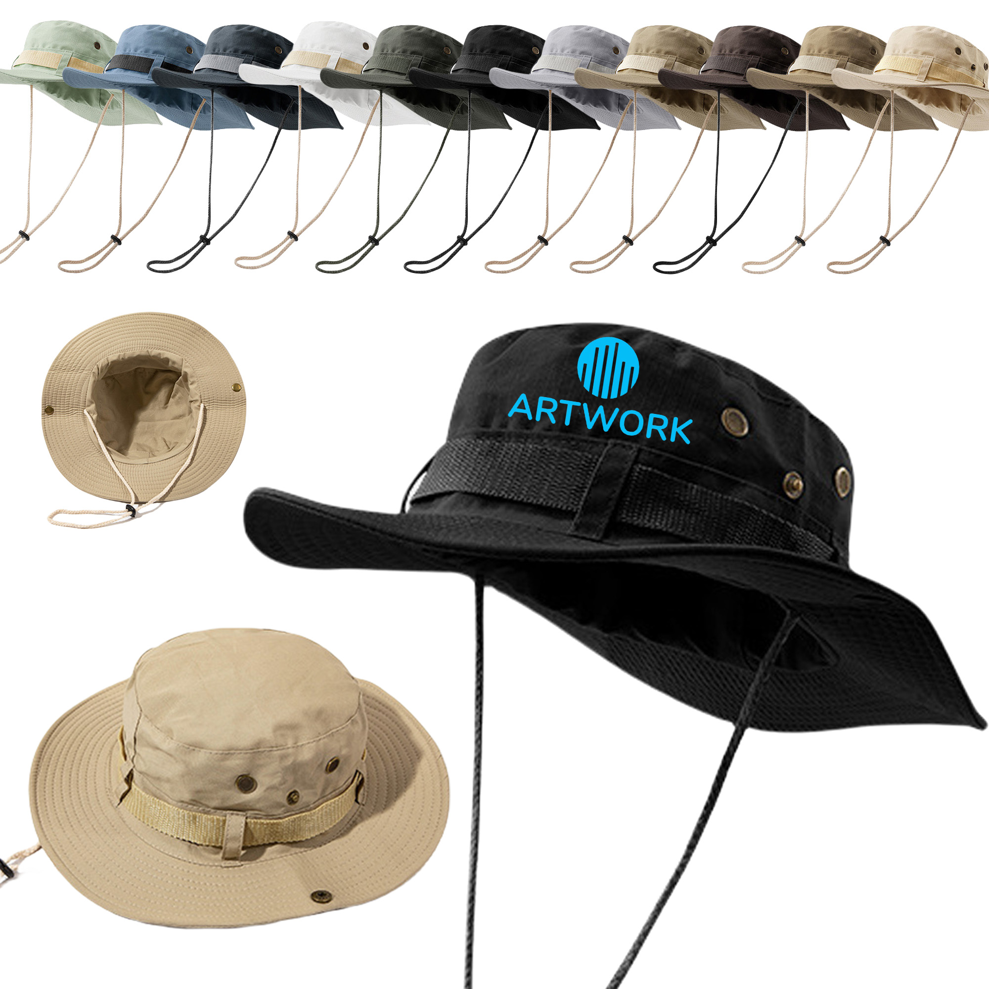 Foldable Wide Brim Outdoor Hiking Hat 3