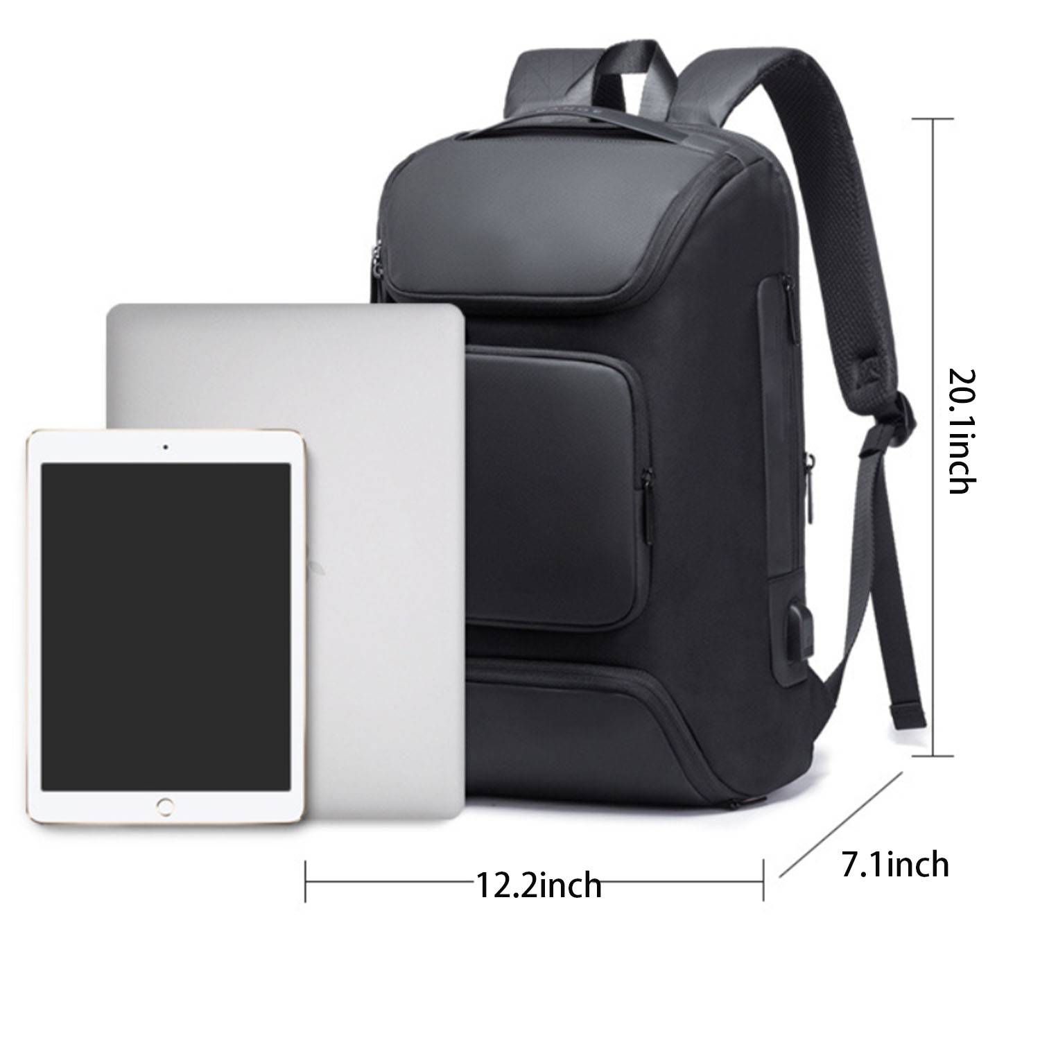 Oxford Anti-Theft Backpack with USB Charging Port 2