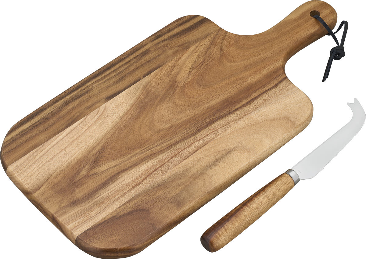 Niagara Cutlery™ Acacia Cheese Board Set 13