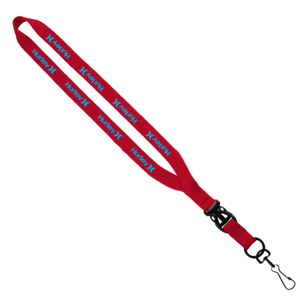 1/2" Smooth Nylon Slide Release Lanyard 68
