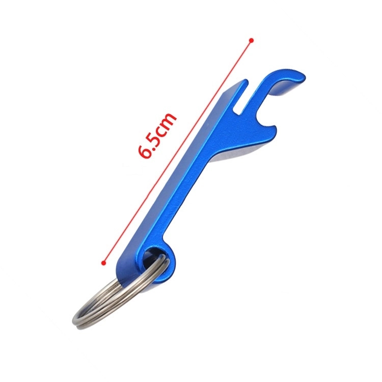Aluminum Alloy Bottle Opener Key Chain 9