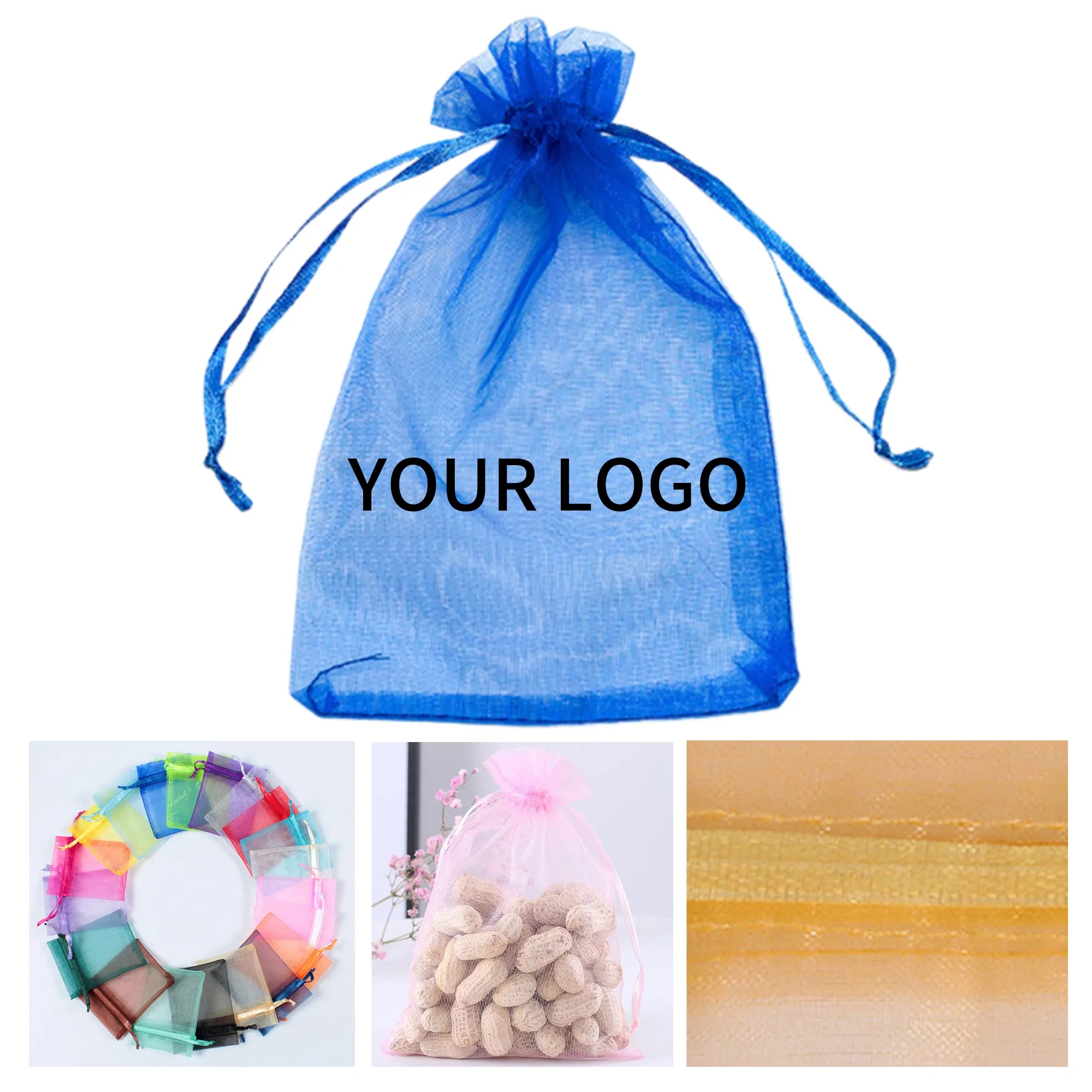 Organza Drawstring Bag 3.5x2.7 Inch Premium Material 26