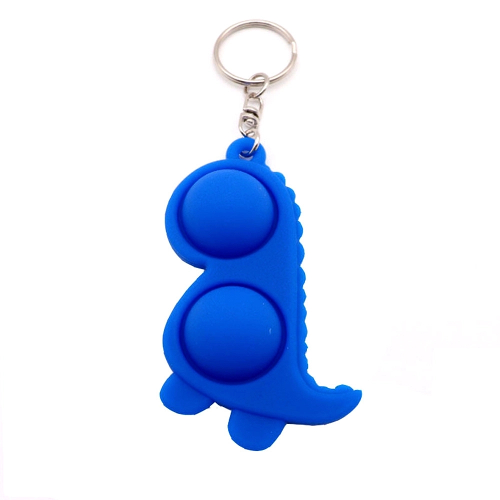 Mini Dinosaur/Unicorn Push Pop Keychain 1