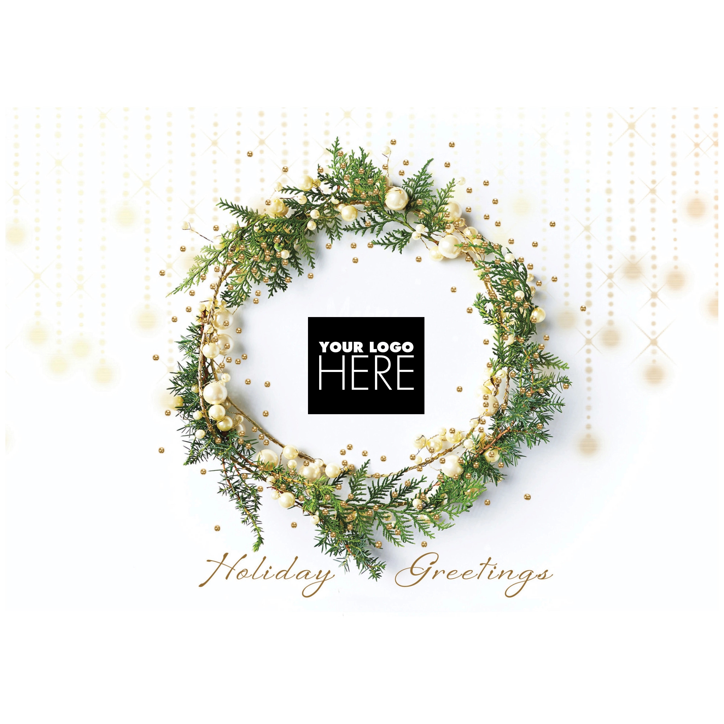 Glistening with Charm Holiday Logo Cards 2