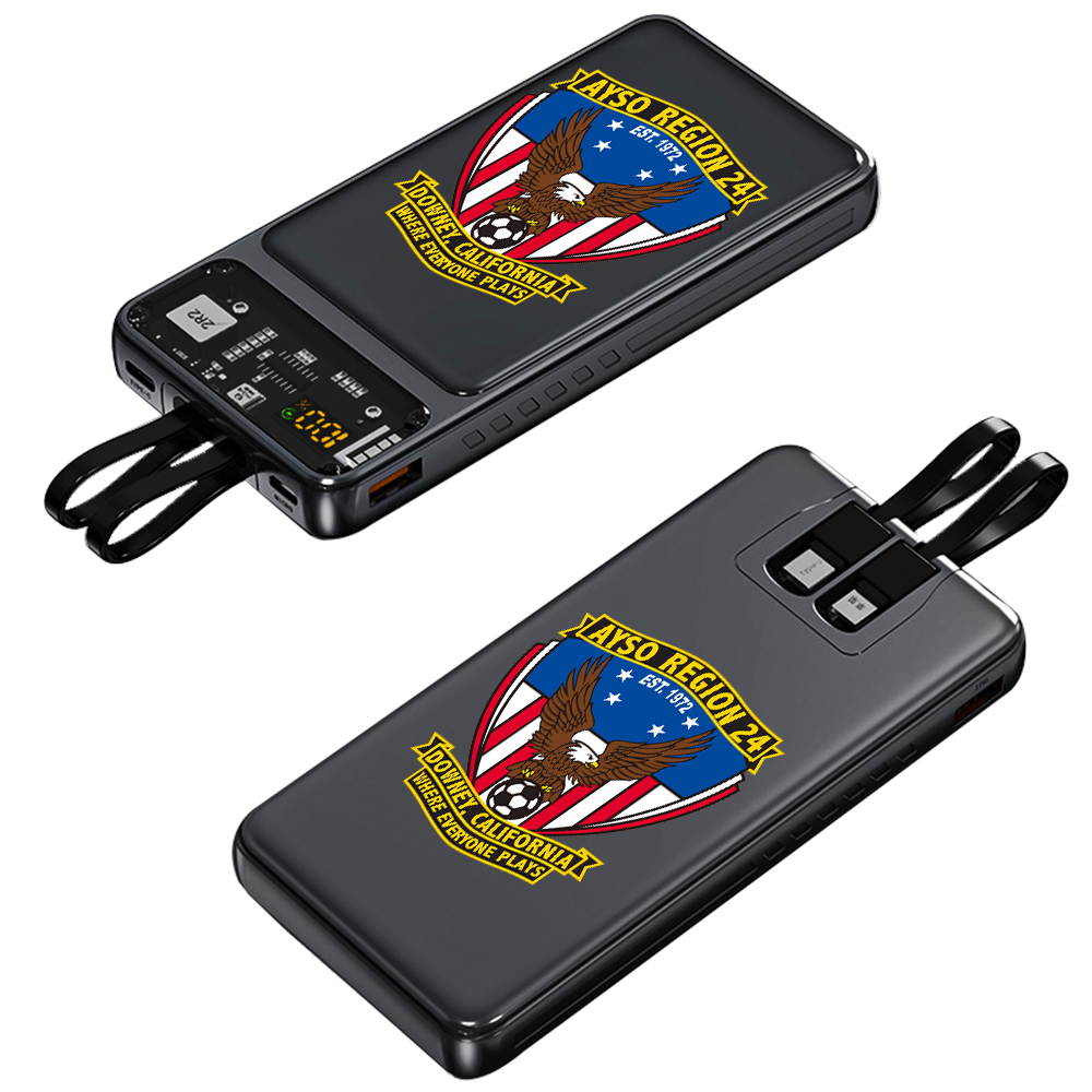 Galena Transparent Corded Power Bank 10000 21