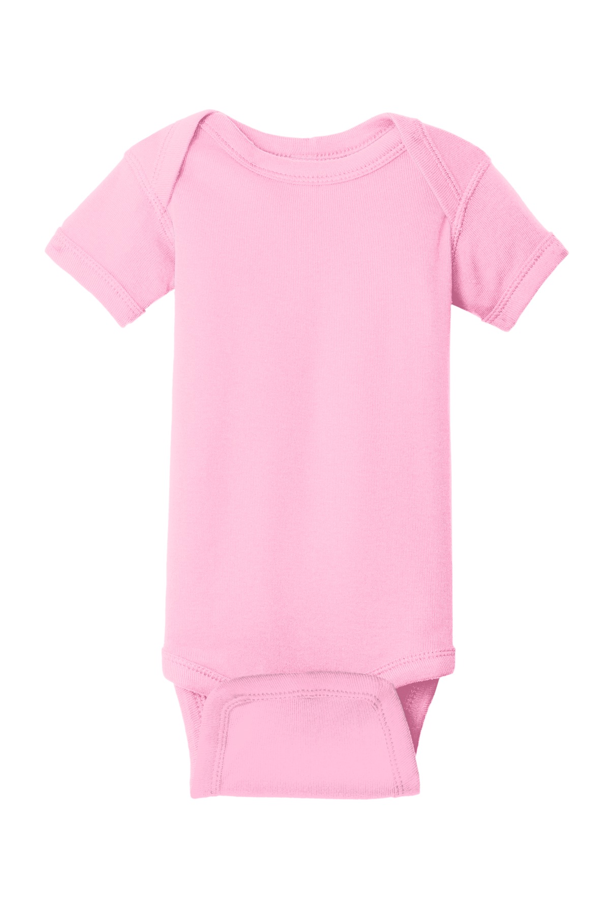 Rabbit Skins Infant Short Sleeve Baby Rib Bodysuit. RS4400 6