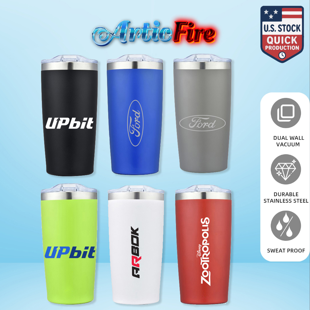 ArticFire 20oz Double Wall Stainless Steel Vacuum Tumbler 9