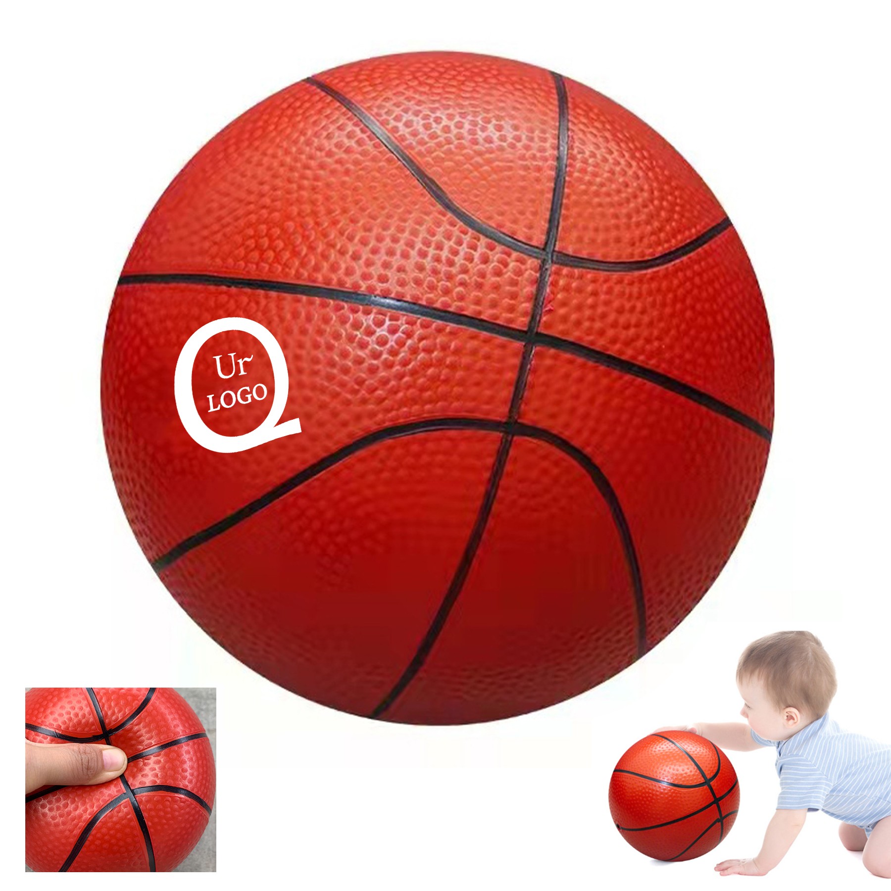 Thickened 3.94 Inch Mini Basketball