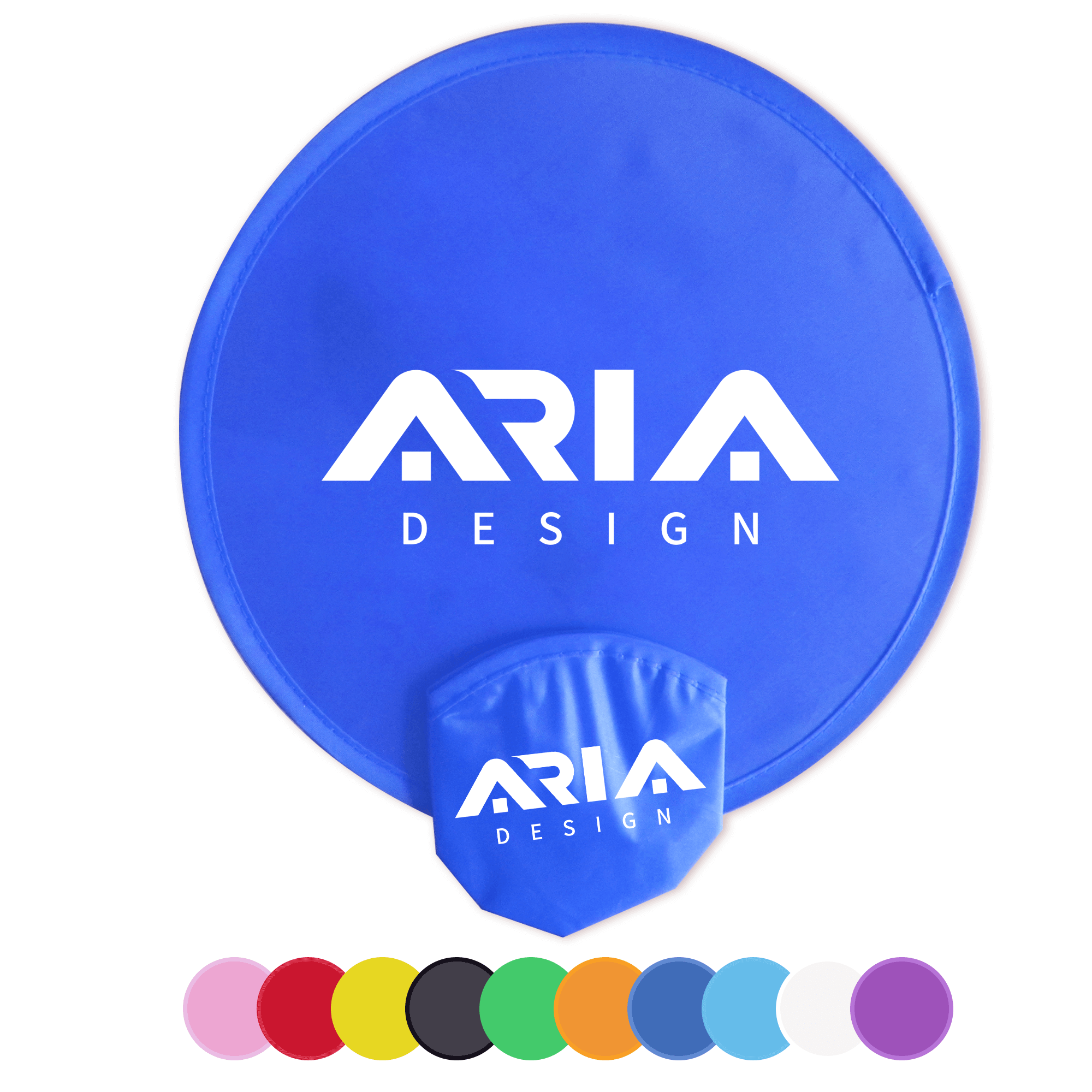 Portable Foldable Disc Pouch Fan 5