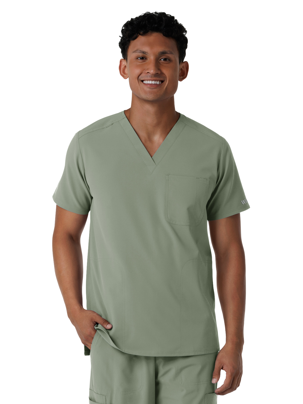 Wink - Nurtur - Men's Three-Pocket V-Neck Scrub Top 25