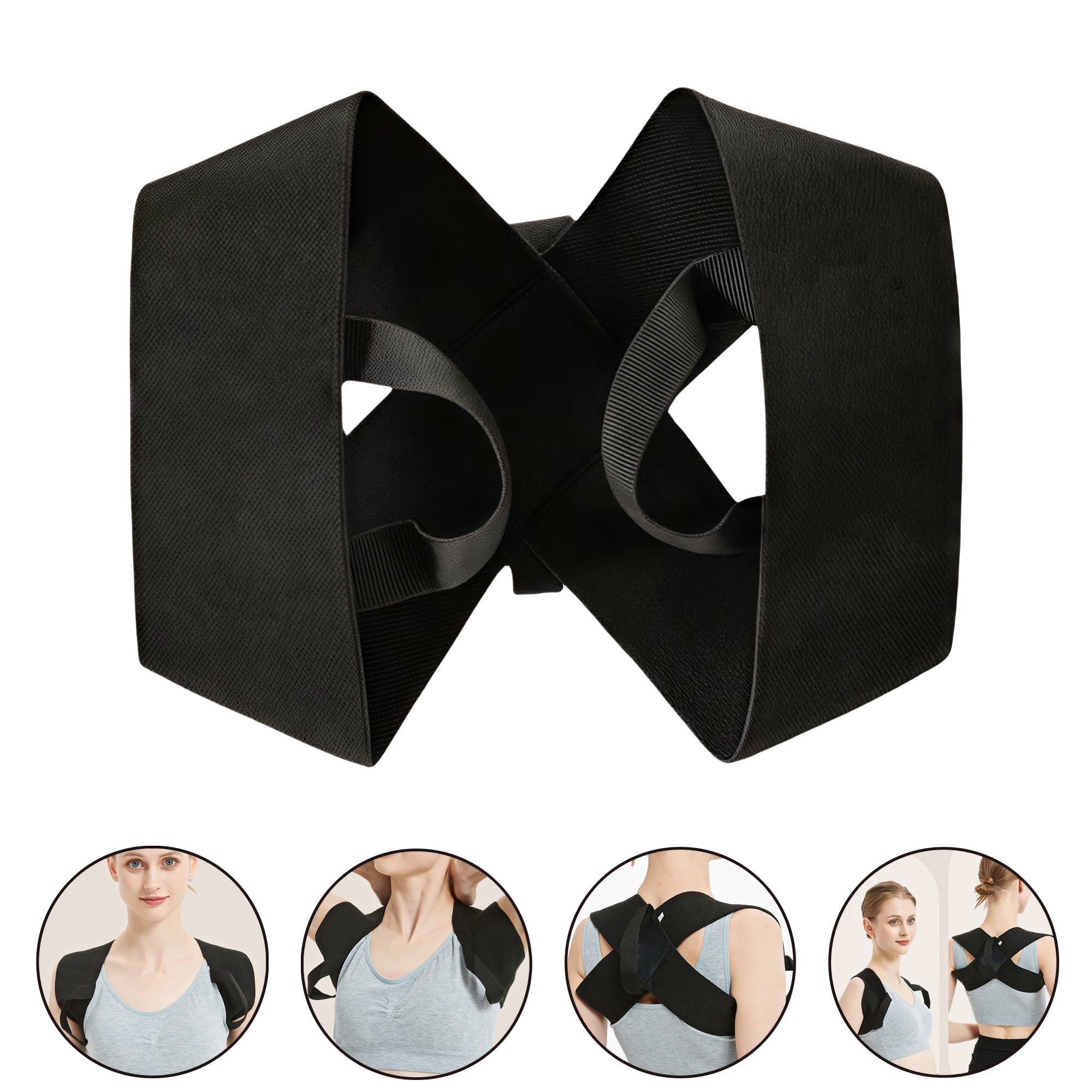 Posture Corrector for Women - Adjustable Back Brace for Straightening Spine 3