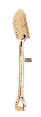 5 1/2" Gold Metal Shovel 1