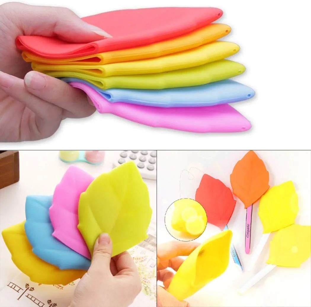 Portable Silicone Leaf-shaped Drinking Cup 4