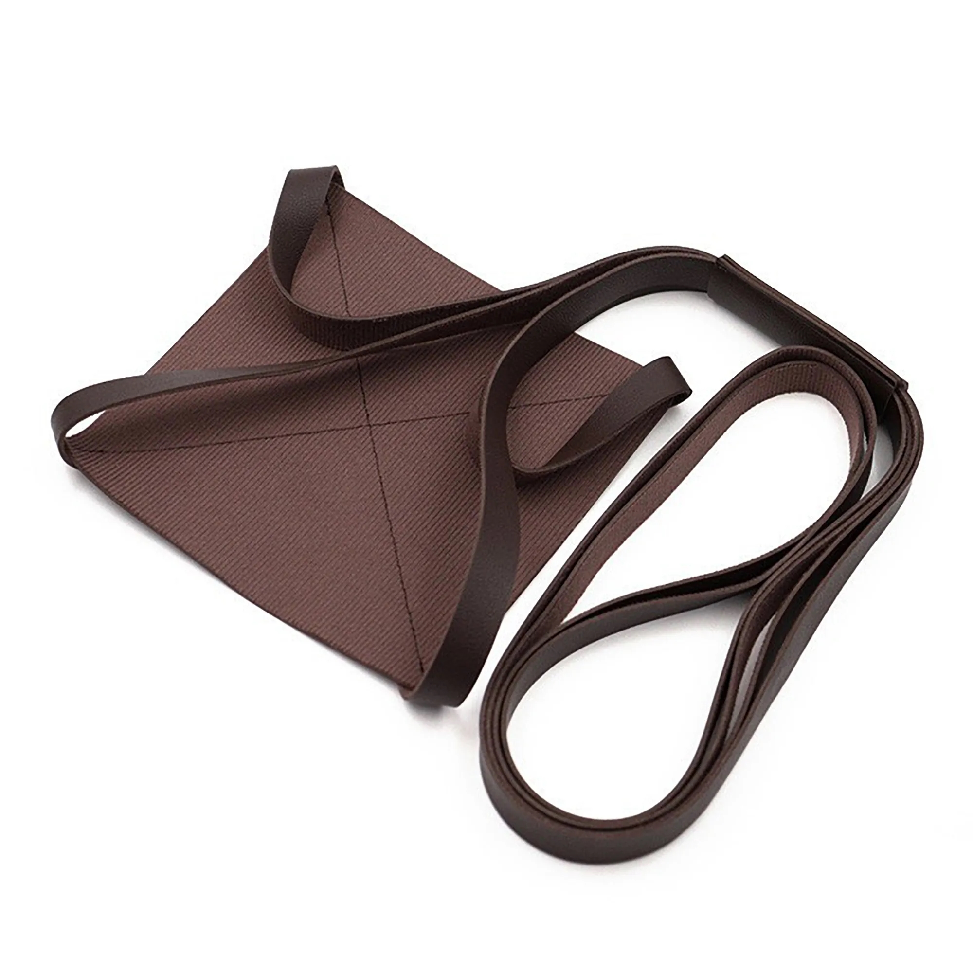 PU Leather Hanging Planter Basket with Waterproof Design 5
