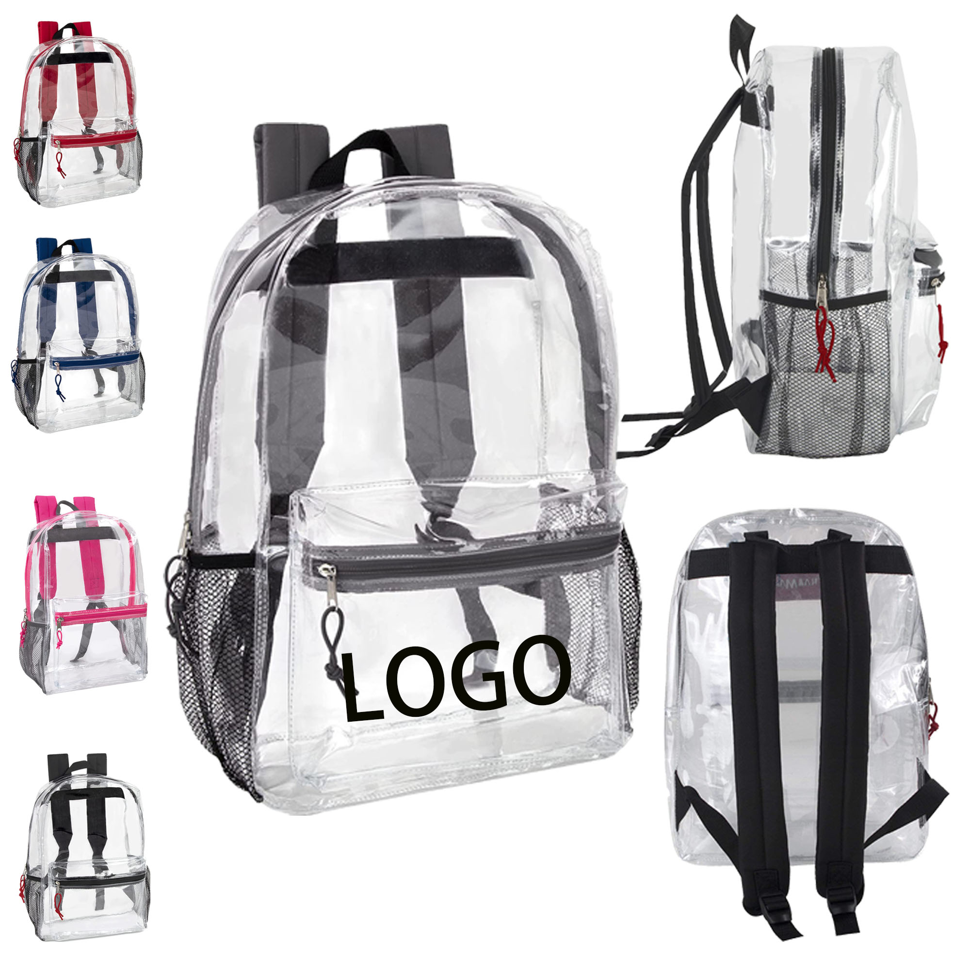 Transparent Waterproof Storage Backpack 2