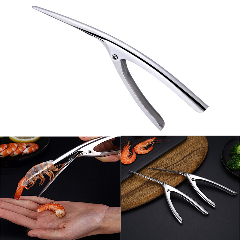 Stainless Steel Shrimp Peeling Tool 1