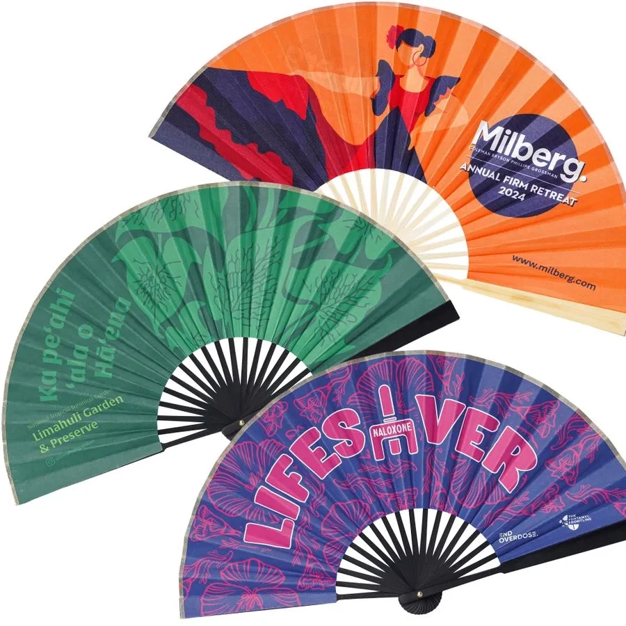 Accordian Hand Fan 16