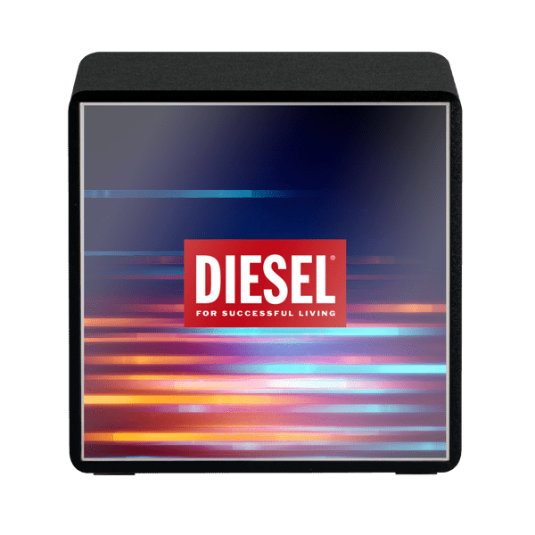 Orbit Wood Grain Mirror Light-Up Speaker 83