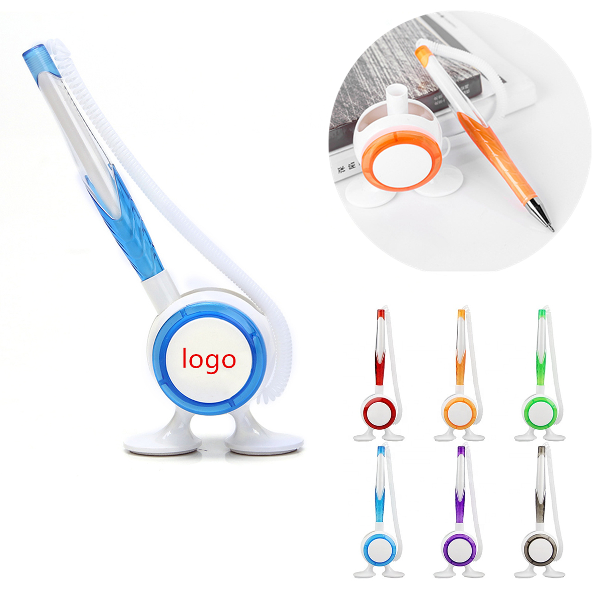 Desk Fixed Pen for Counter Office and School 1