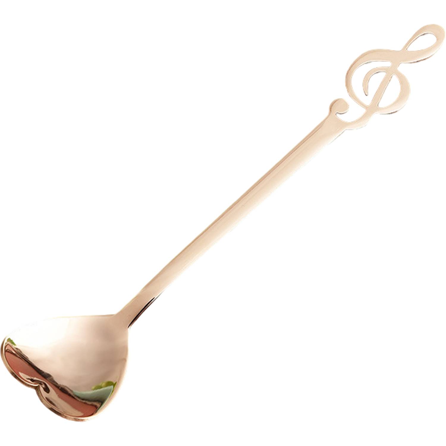 Music Note Heart Shaped Spoon 5