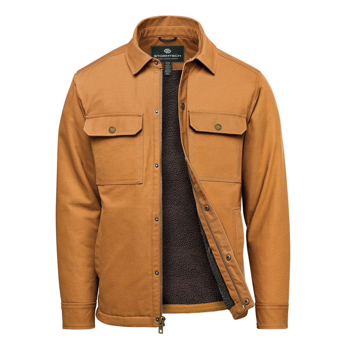 Stormtech Men's Oxide Sherpa Lined Canvas Jacket 11