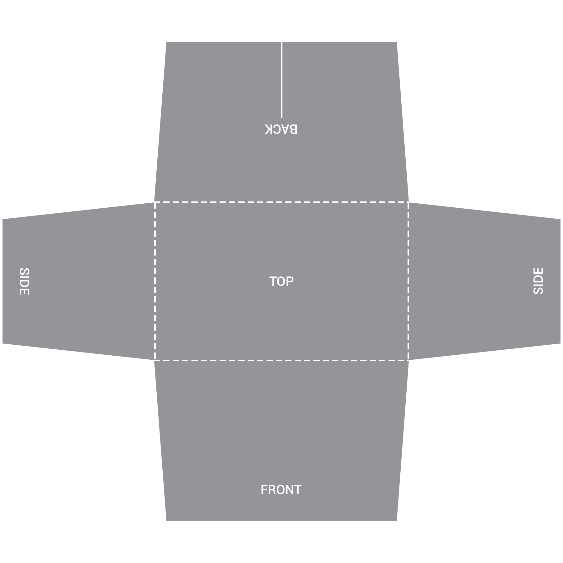 4' Customized Zipper Back Stretch Style Table Cover 8