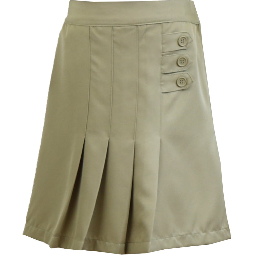 Girl's Uniform Skorts - Size 16-20 Khaki 2