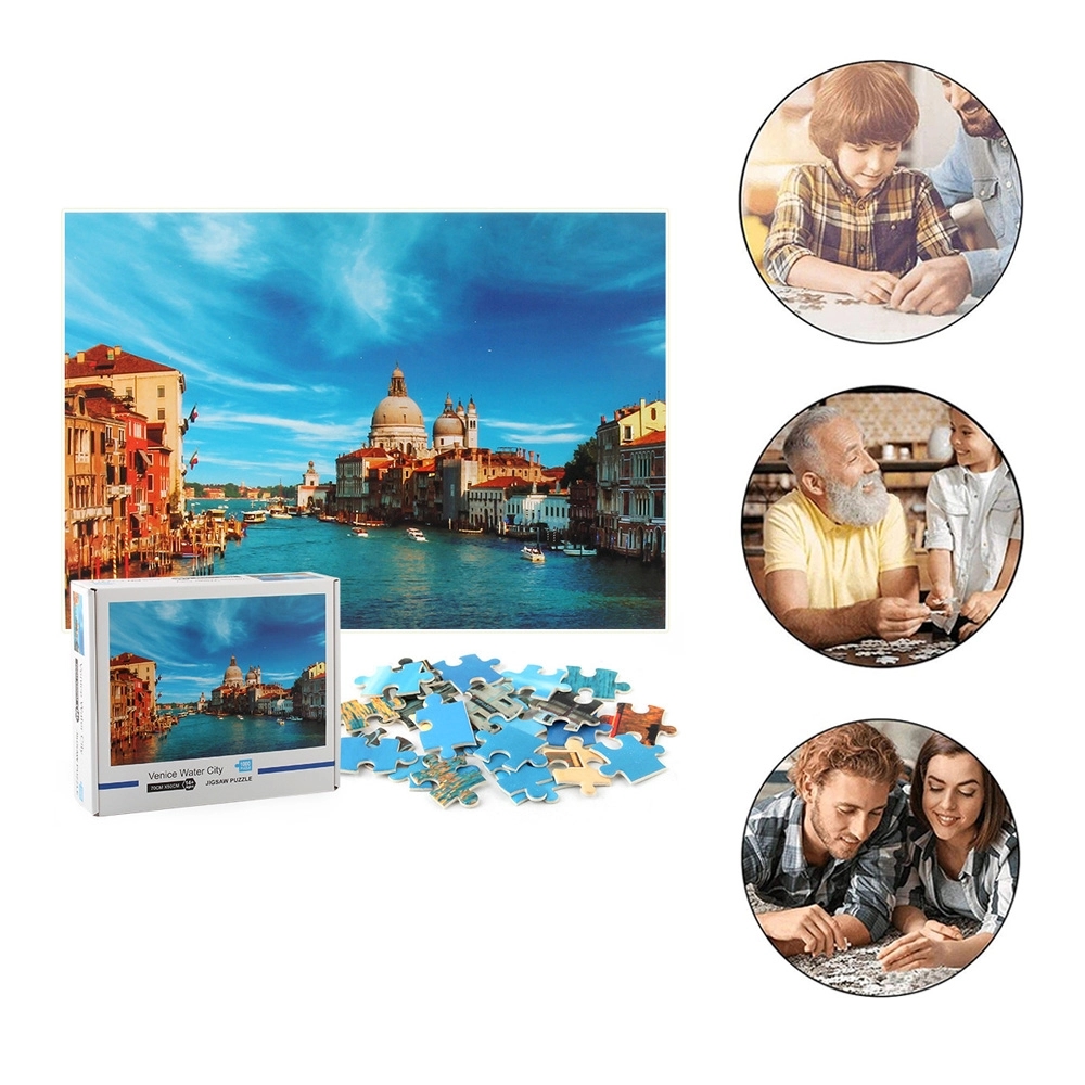 29'' x 20'' 1000 Piece Jigsaw Puzzle with Custom Box 2