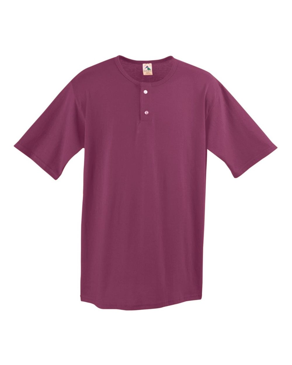 Men's Two-Button Baseball Jersey - 580 9