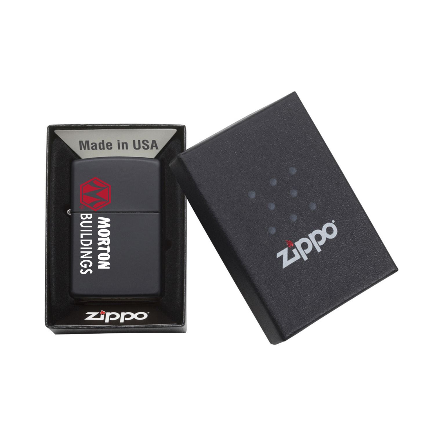Black Matte Windproof Zippo® Lighter 6