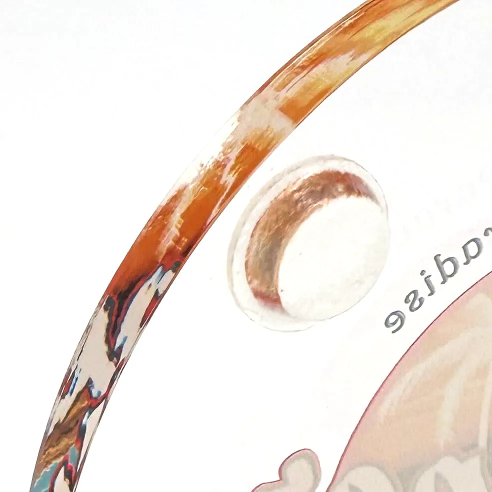 Custom Acrylic Coaster Set of 2 - Rubber Feet