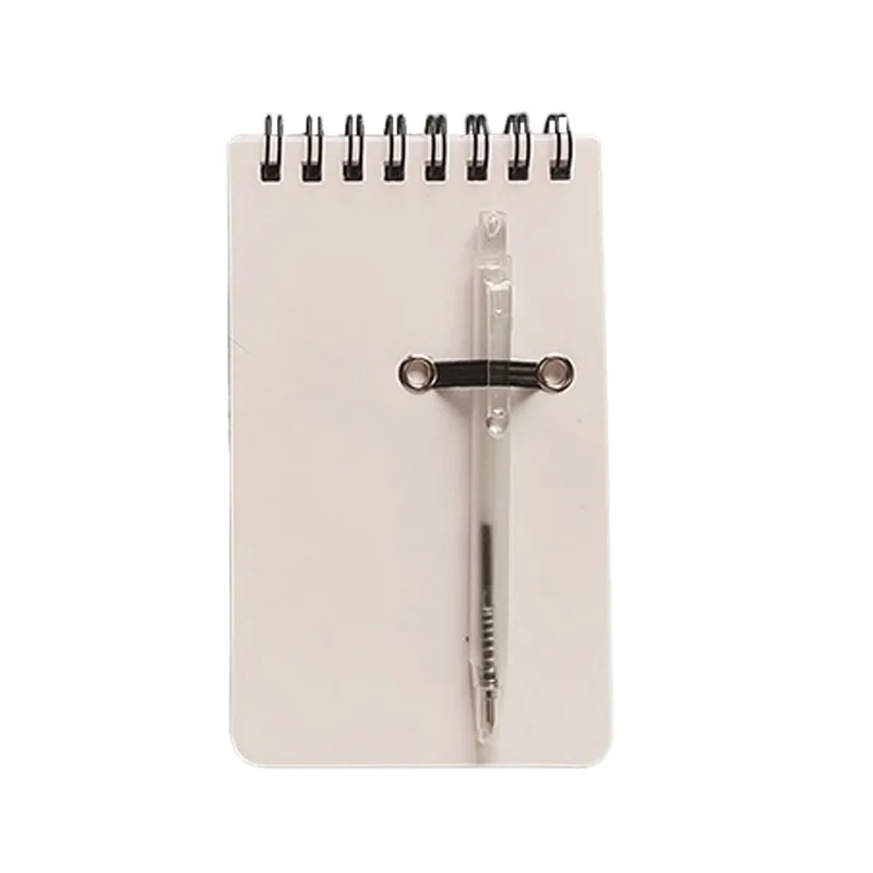 Pocket Sized Spiral Jotter Notepad With Pen 4