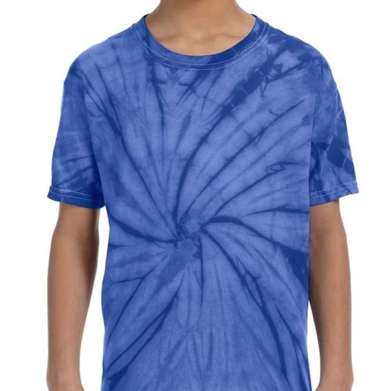 Tie-Dye Youth 5.4 Oz., 100% Cotton Tie-Dyed T-Shirt 29