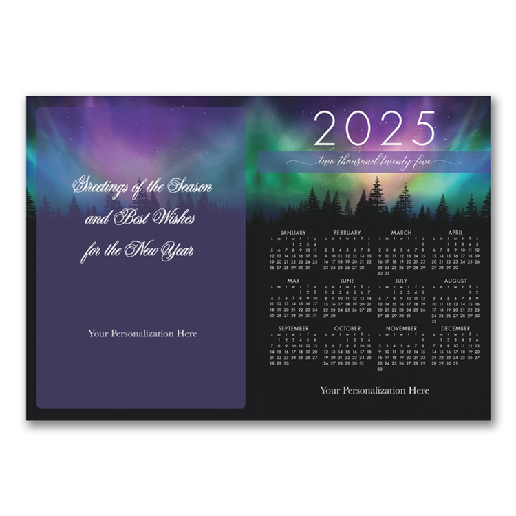 Beautiful Sight Holiday Folded Calendar Cards 2