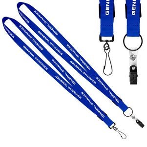3/4" Original Fast Track Lanyard with Black Attachment 1