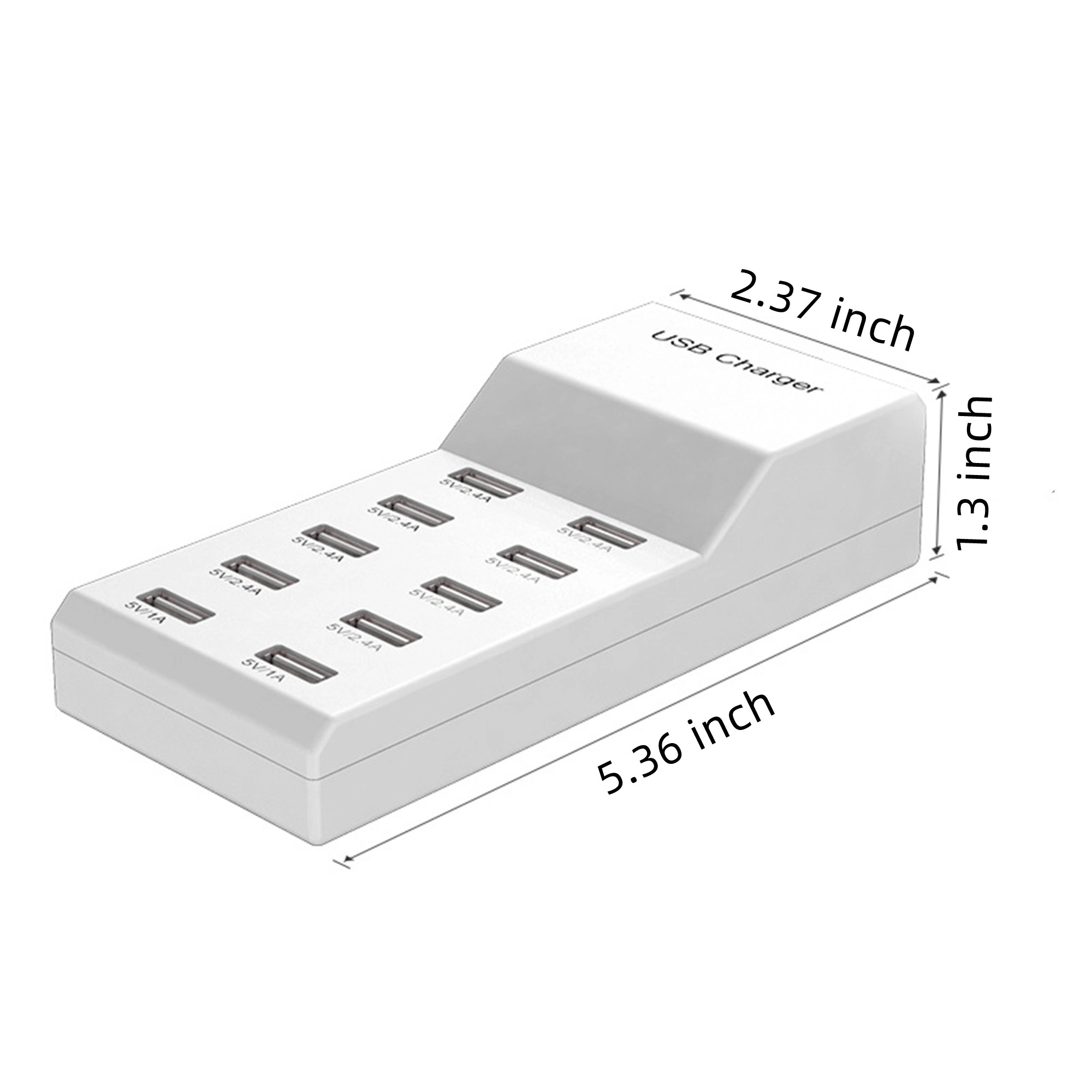 10-port USB charging station 3