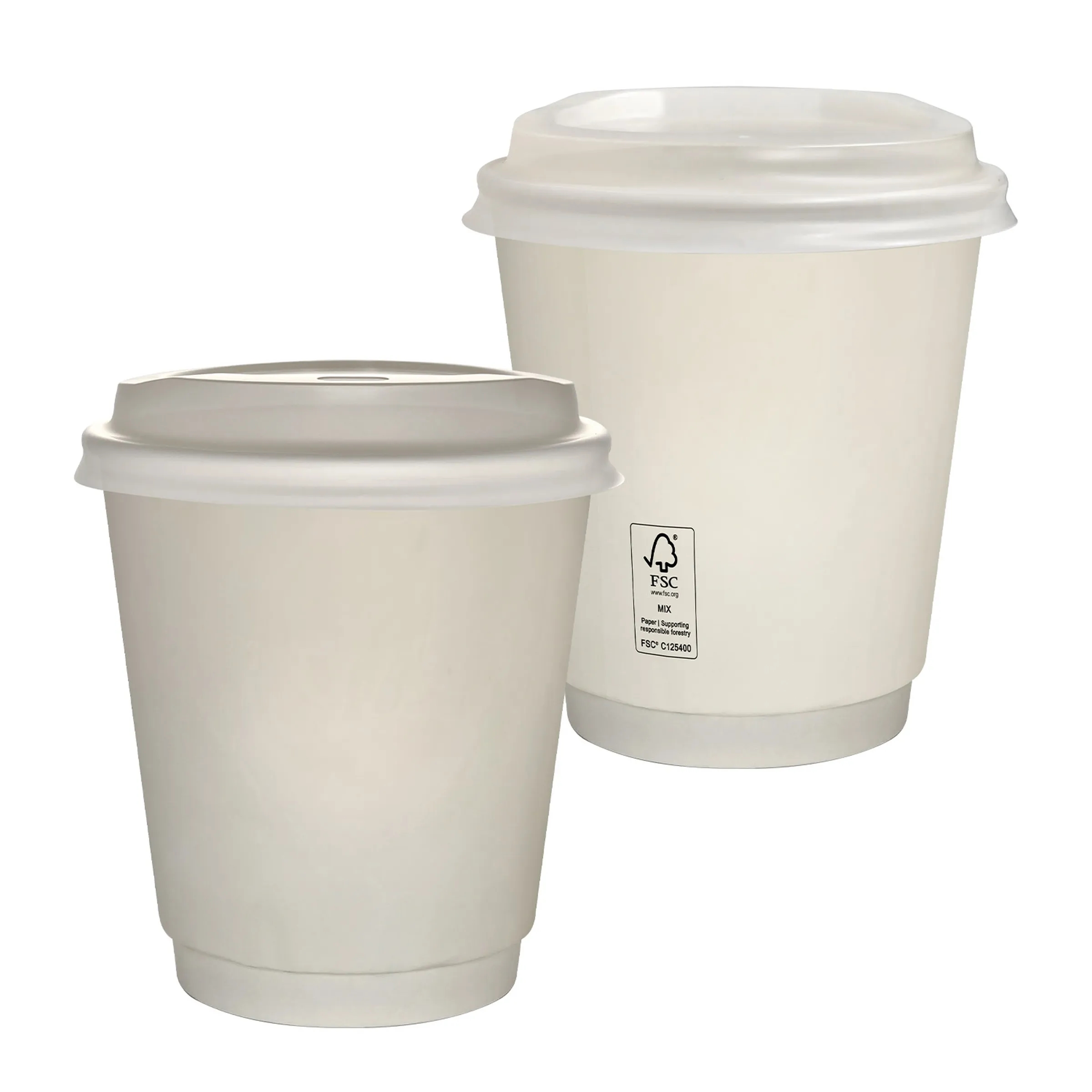 10 oz Full Color Paper Cup With Lid 2
