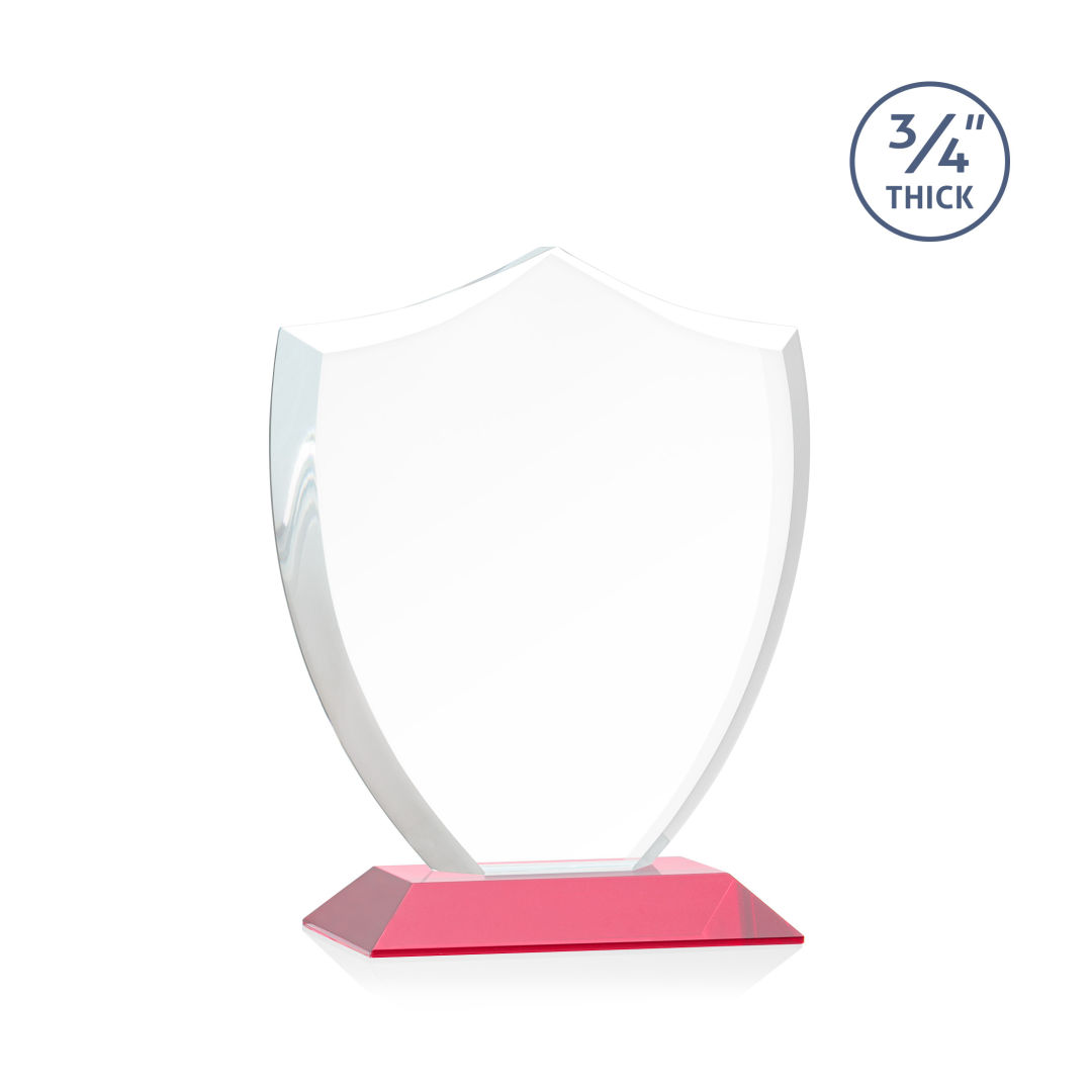 Scudo Shield VividPrint™ Award - Red 3
