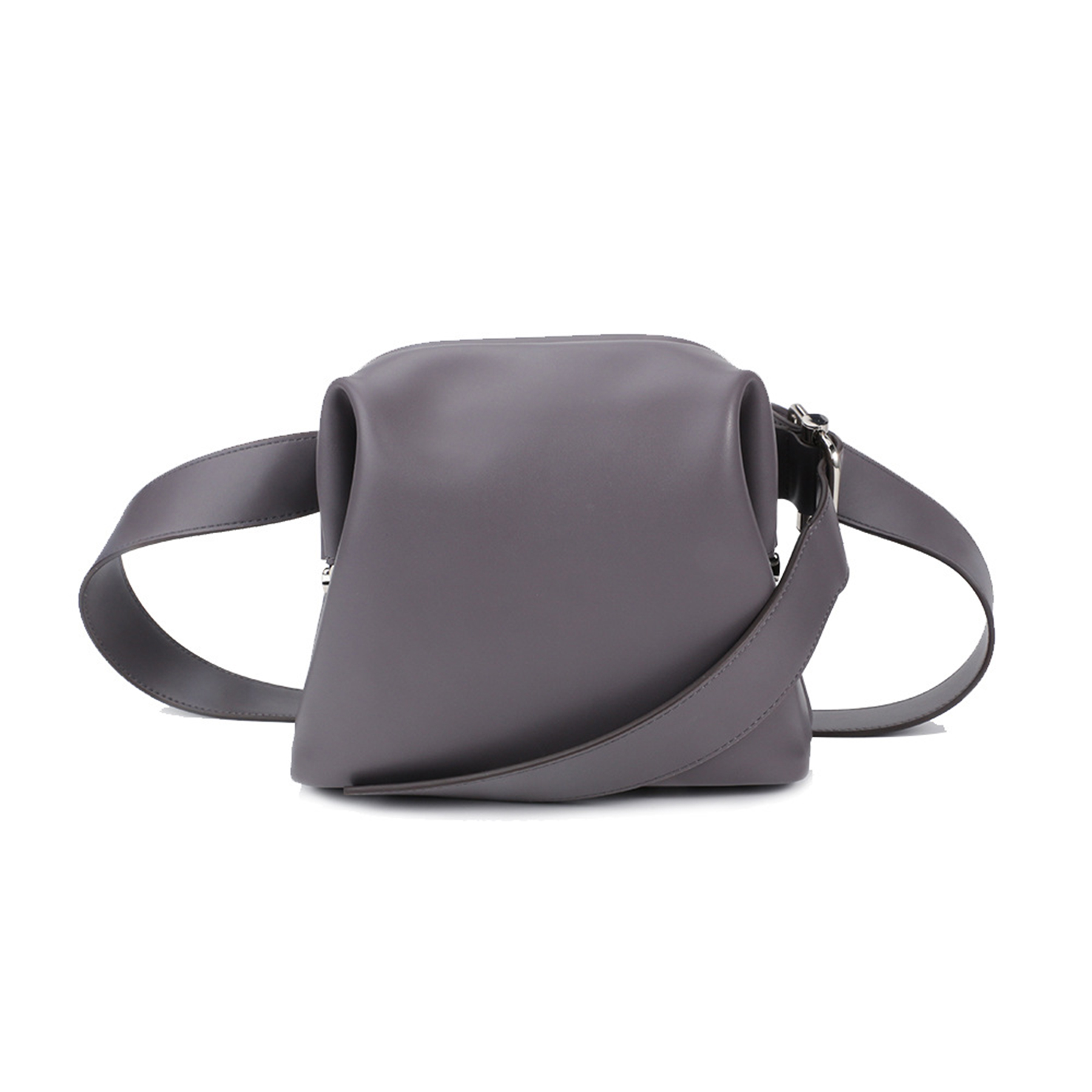 Genuine Leather  one-shoulder mini handle lifts up 4